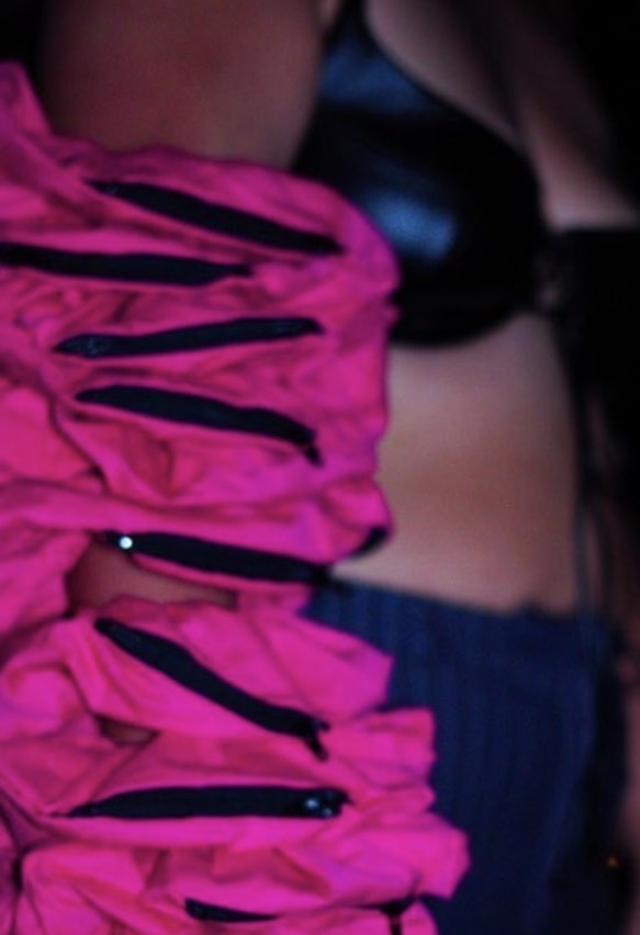 Zipper scrunchie